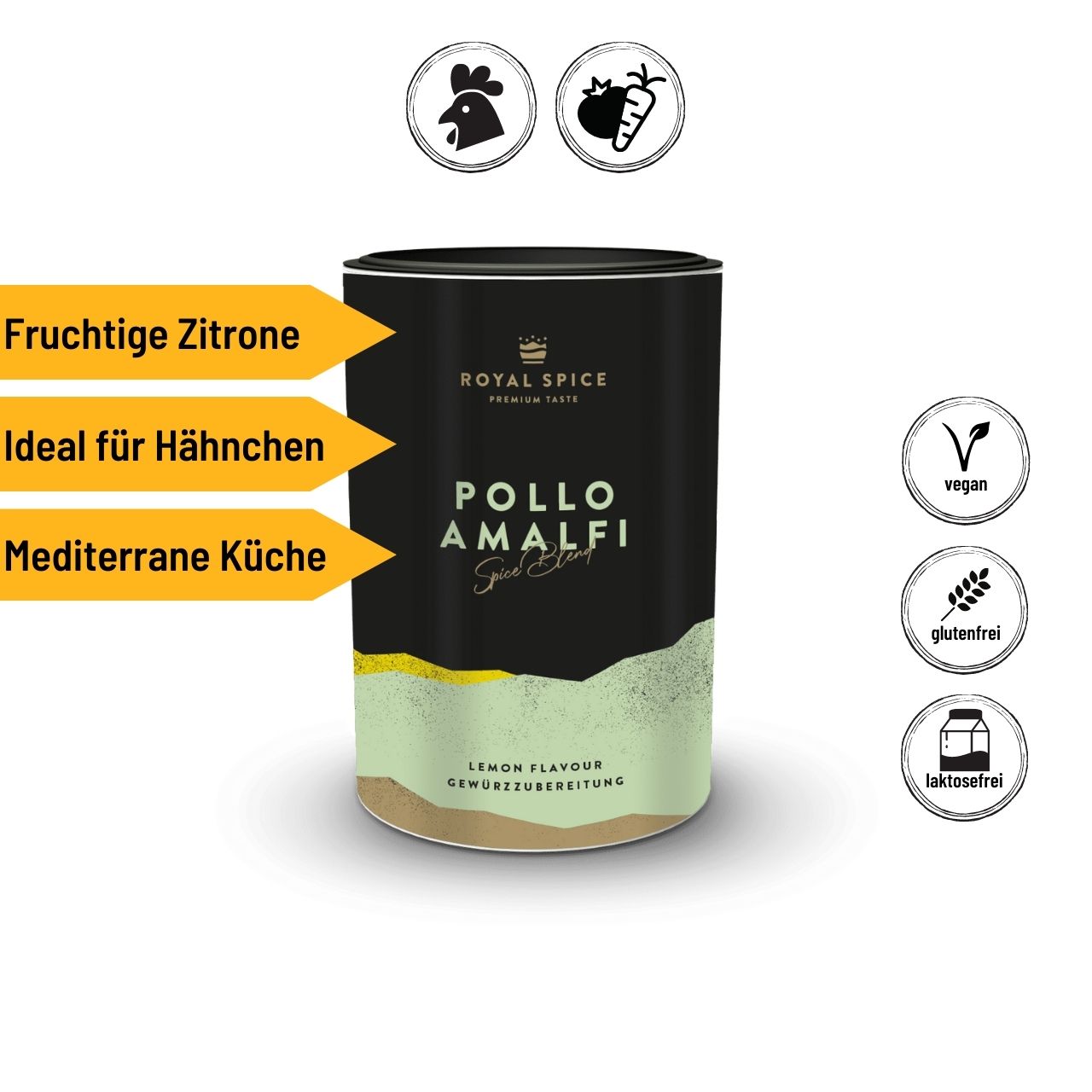 Royal Spice - Pollo Amalfi, 100 g