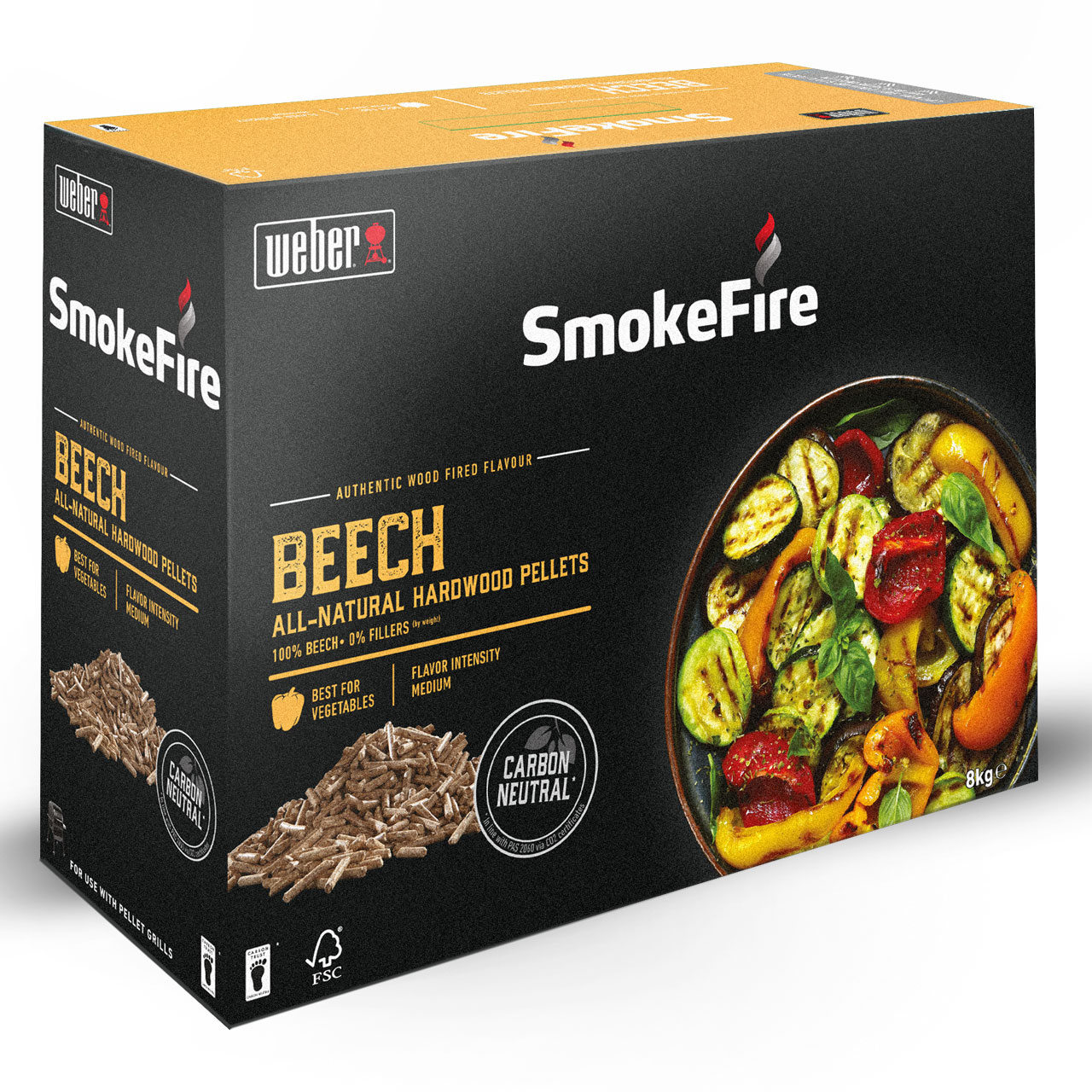 Weber SmokeFire Holzpellets Buche - 8 kg