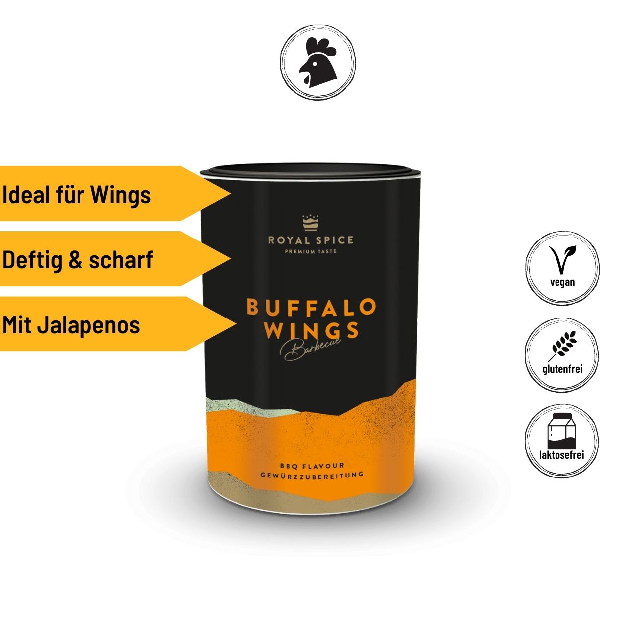 Royal Spice - Buffalo Wings, 120 g