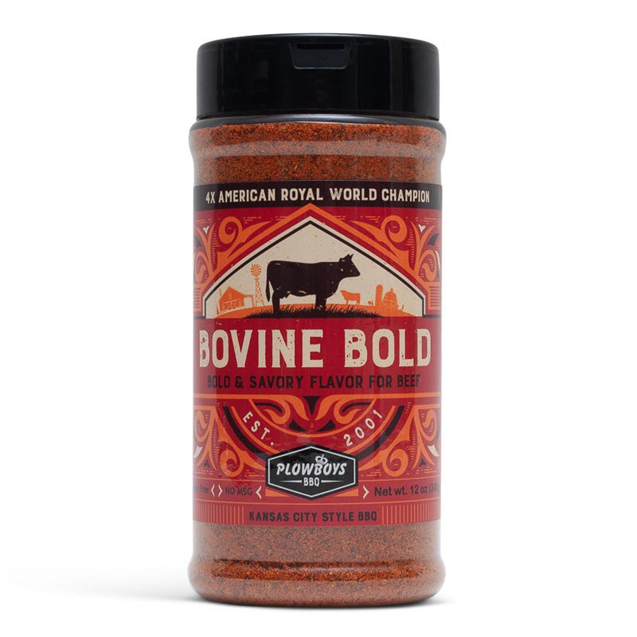 Plowboys Barbecue - Bovine Bold Rub, 340 g