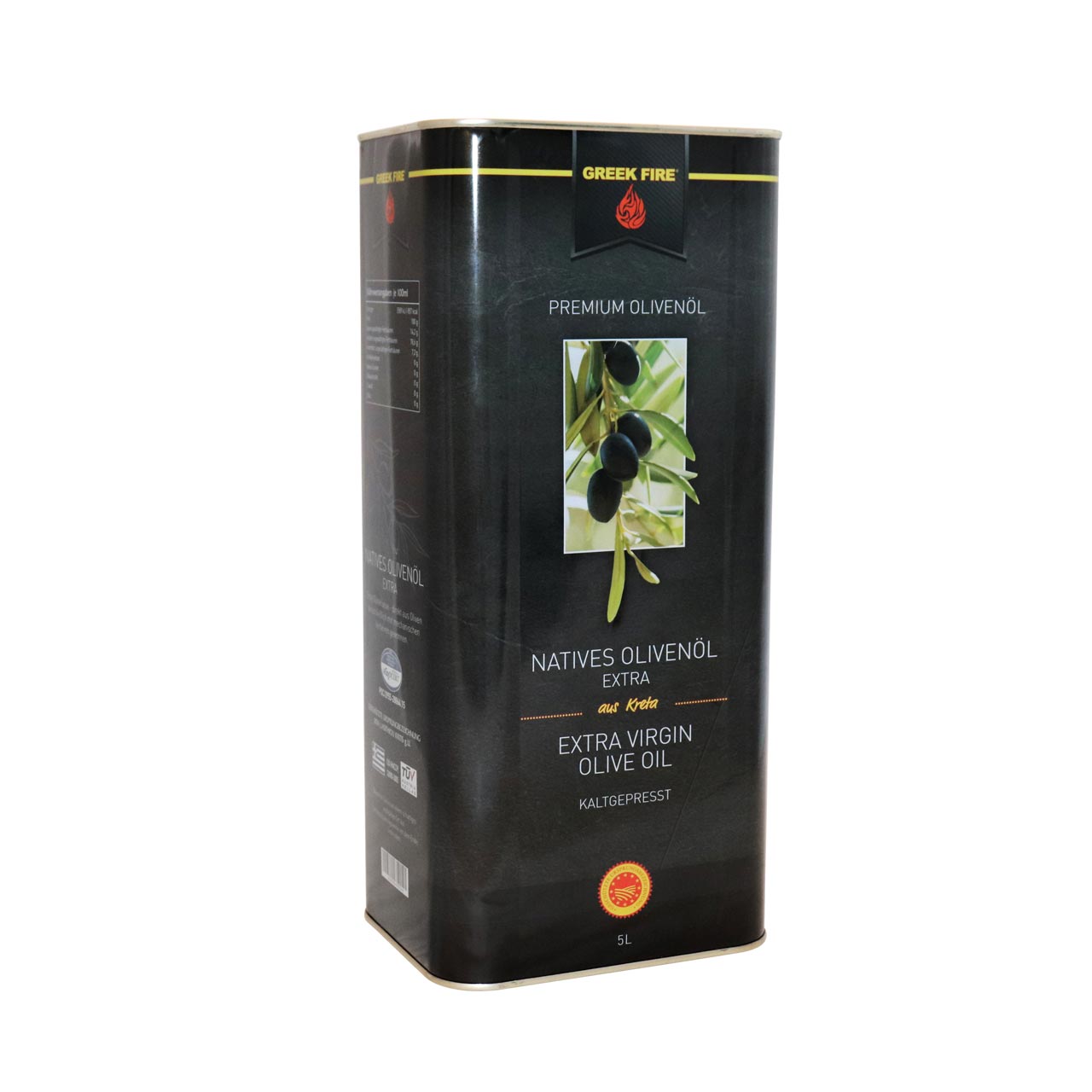 Greek Fire Premium Olivenöl, 5000 ml