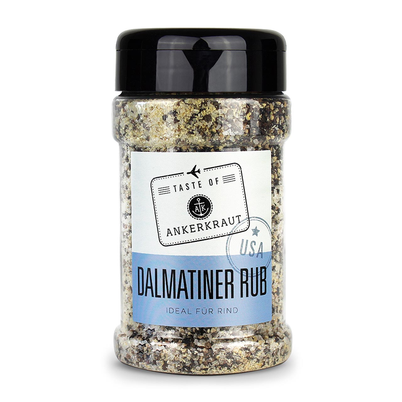 Ankerkraut USA - Dalmatiner Rub, 270 g Streuer