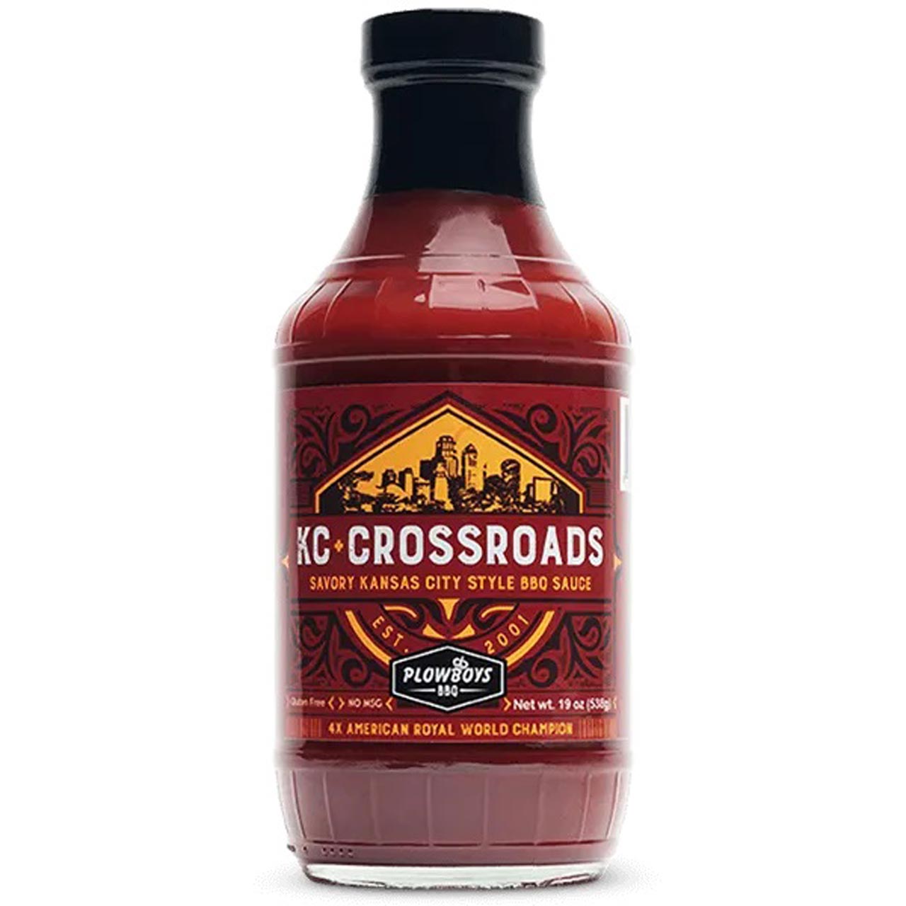 Plowboys Barbecue - KC Crossroads Sauce, 624 g