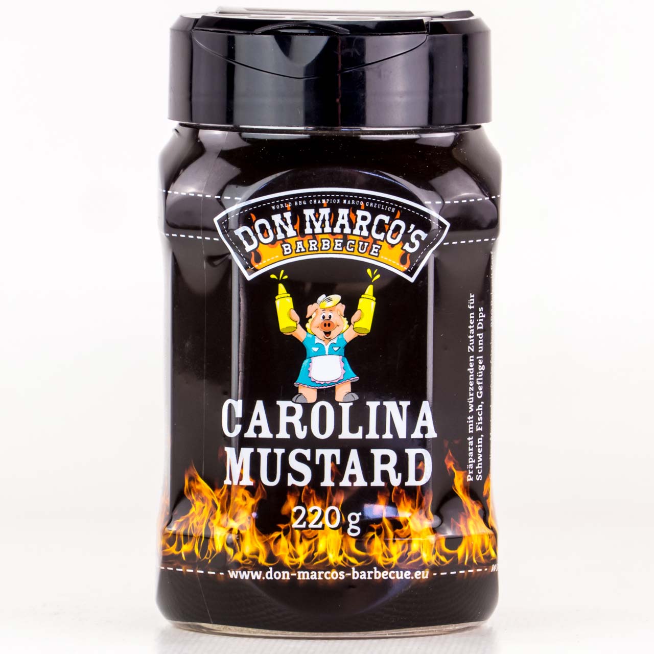 Don Marco's - Carolina Mustard, 220 g Streuer