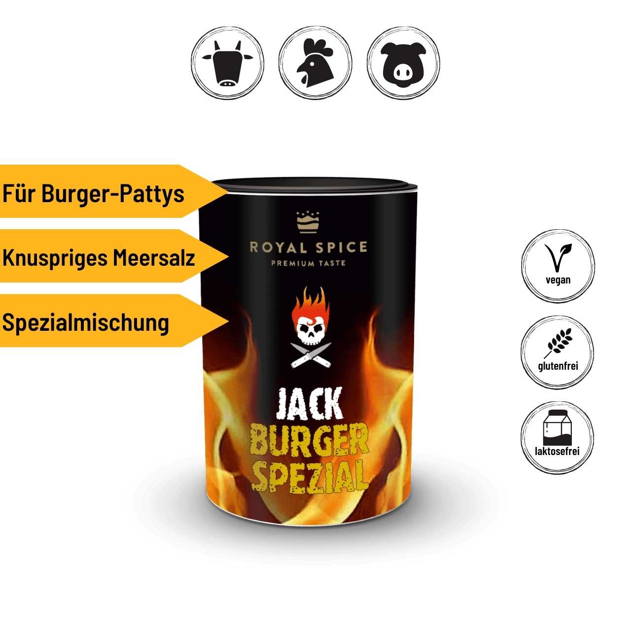 Royal Spice - Jack Burger Spezial 100 g