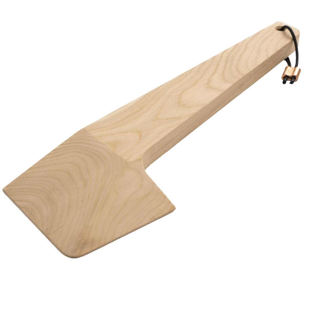 Axtschlag Tomahawk Holzschaber aus Kirschholz