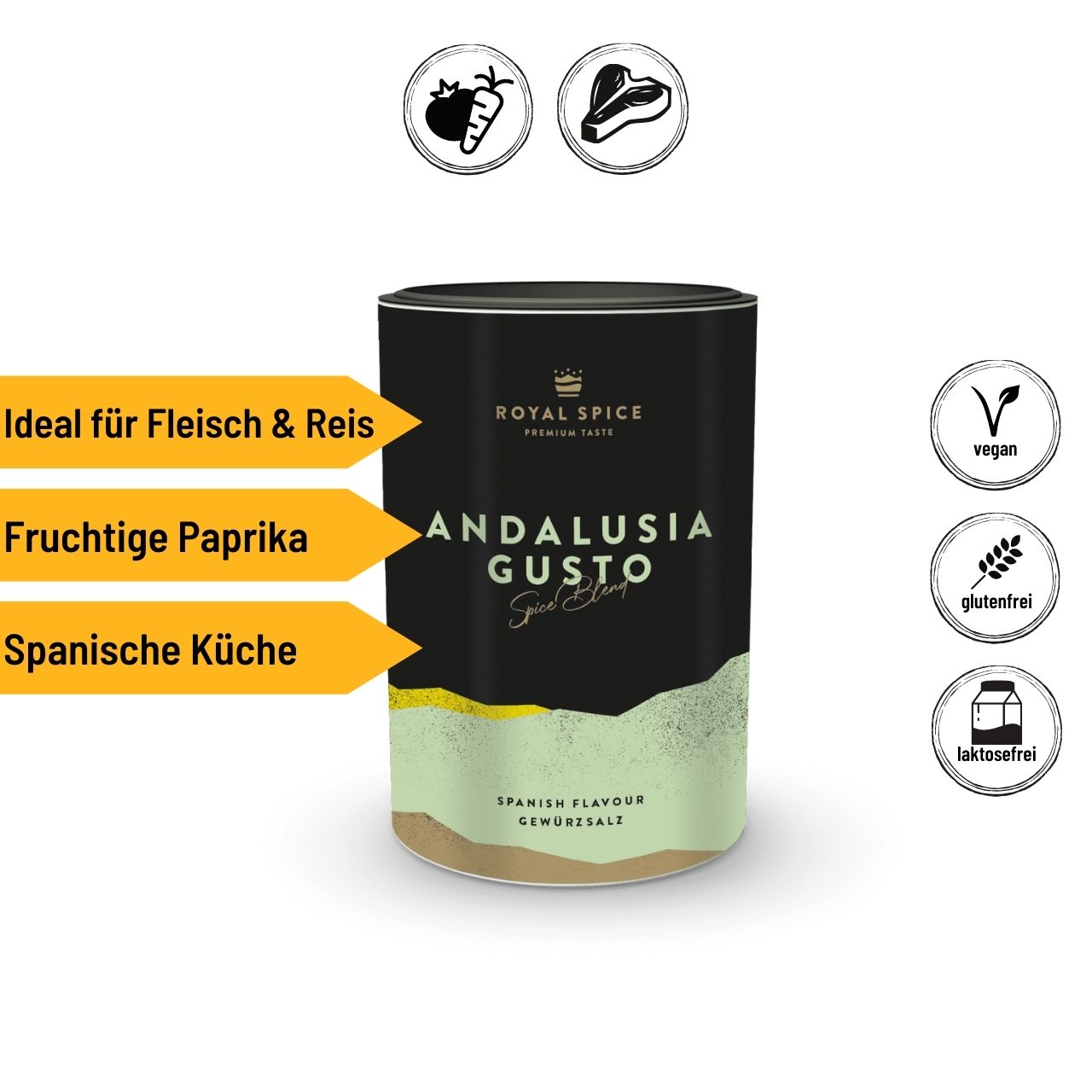 Royal Spice - Andalusia Gusto, 120 g