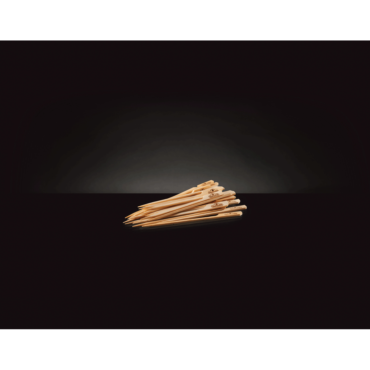 Napoleon Spieße aus Bambus, 15 cm lang (48 Stk.)
