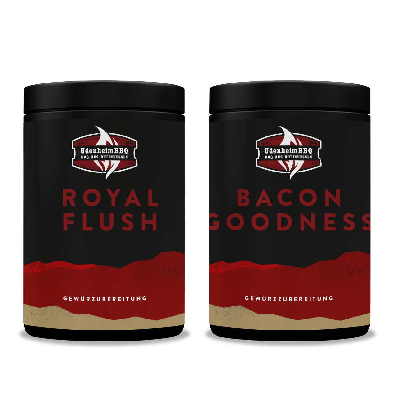 Udenheim BBQ - Großes Set, Royal Flush & Bacon Goodness, 350 g
