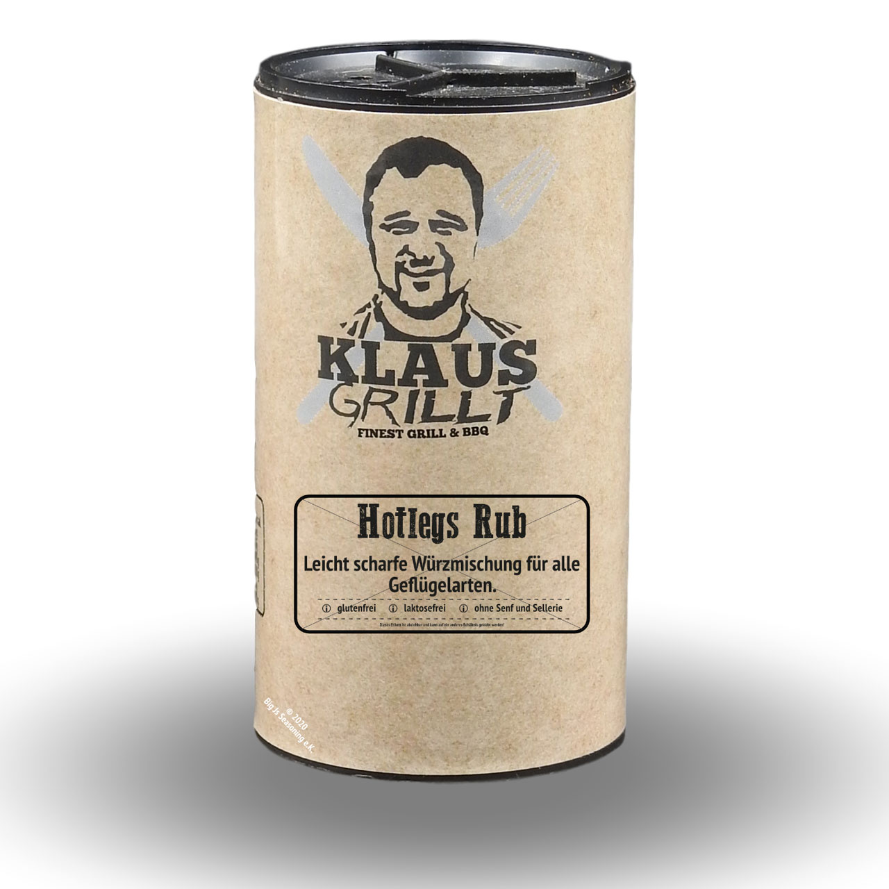 Klaus Grillt - Hot Legs 120 g Streuer