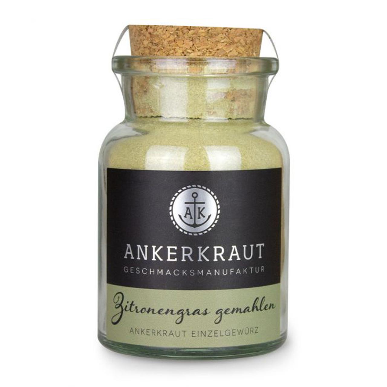 Ankerkraut Zitronengras, 50g Korkenglas