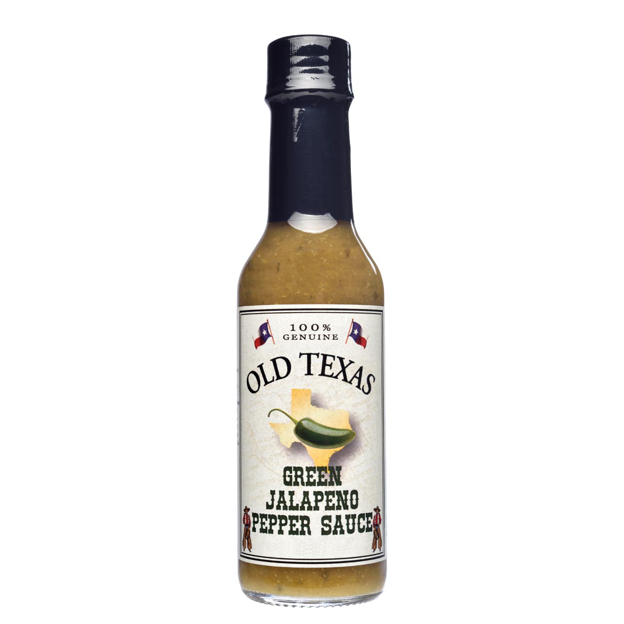 Old Texas Green Jalapeno Pepper Sauce