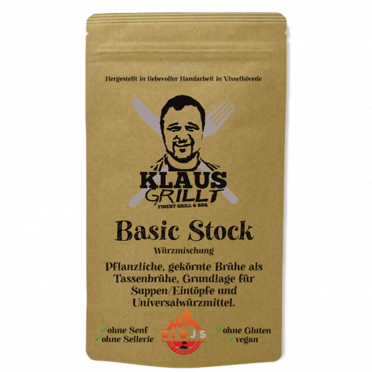 Klaus Grillt - Basic Stock 250g Standbeutel