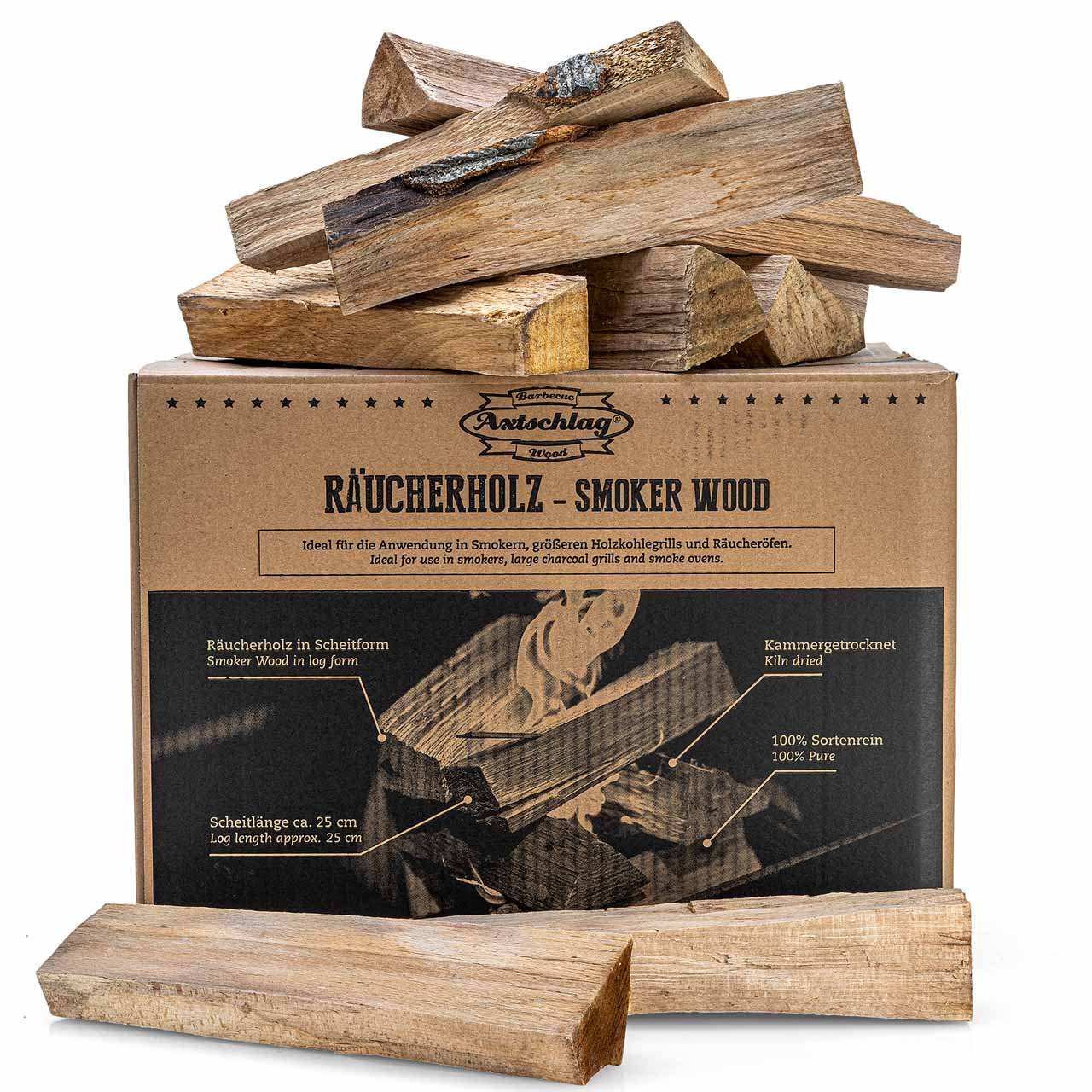 Axtschlag Smoker Wood - Smoker Brennholz Beech / Buche