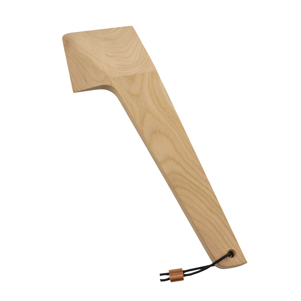 Axtschlag Tomahawk Holzschaber aus Kirschholz