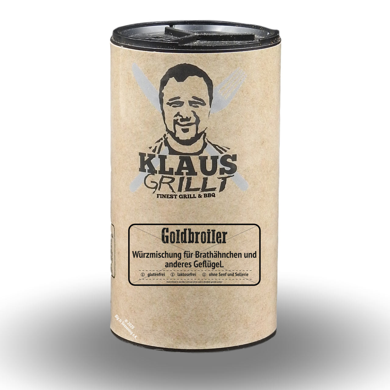 Klaus Grillt - Goldbroiler 120 g Streuer
