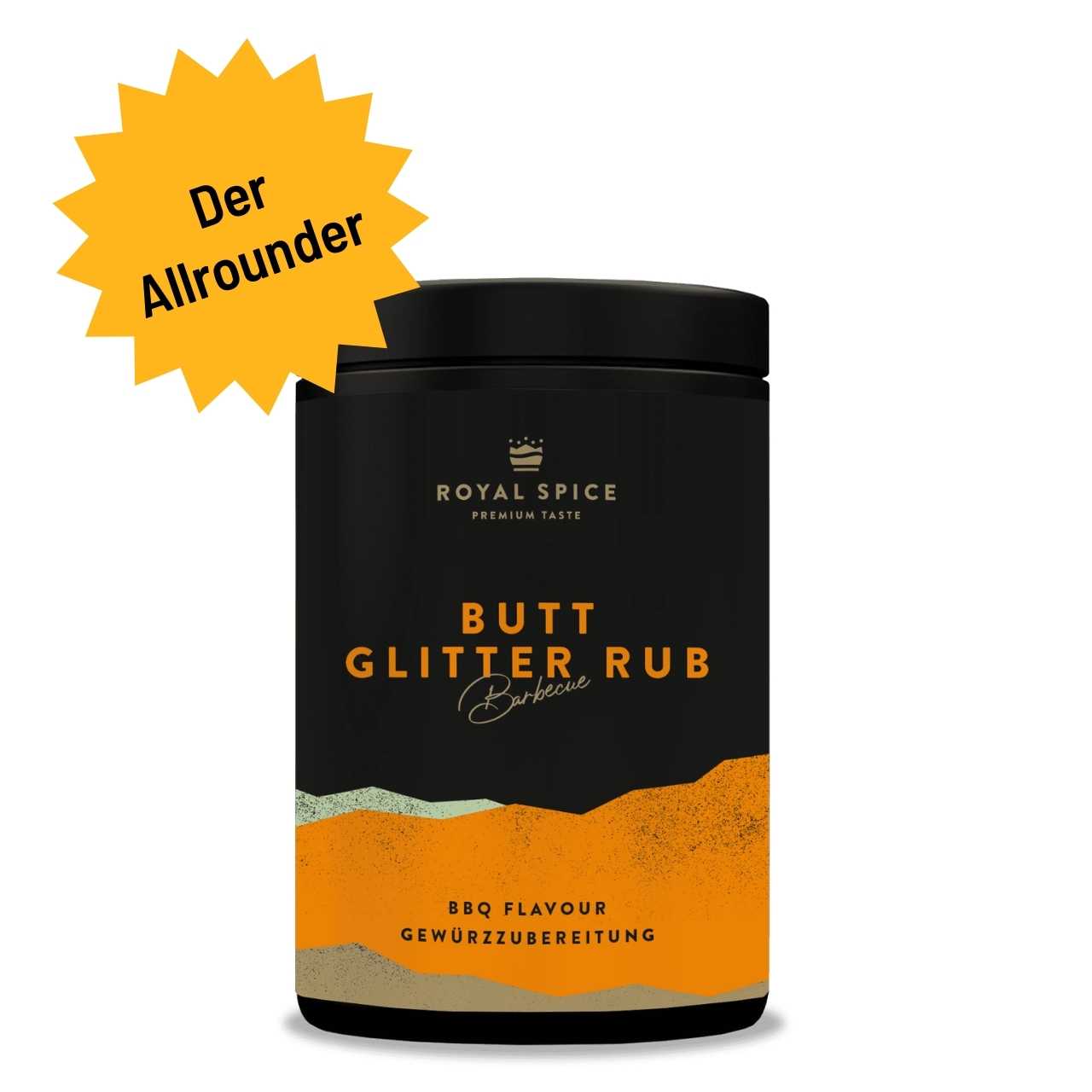 Royal Spice - Butt Glitter Rub, 350 g