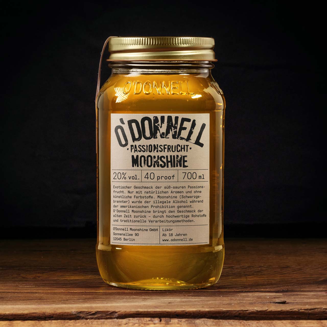 O'Donnell Moonshine Passionsfrucht 700ml
