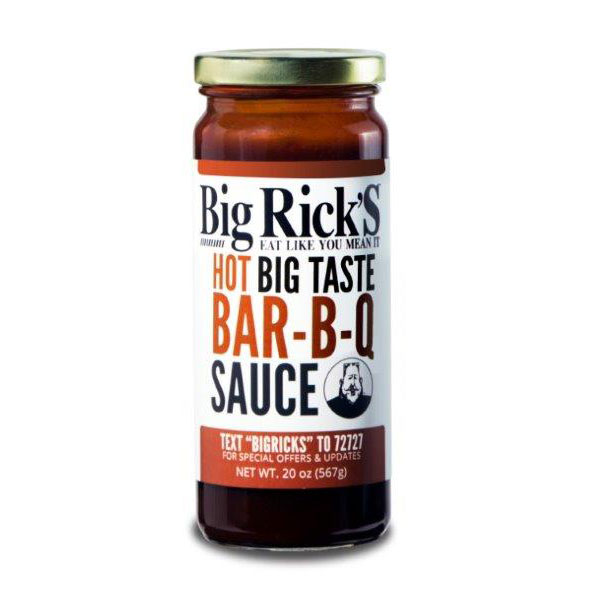 Big Rick's - Hot Bar-B-Que Sauce, 567 g