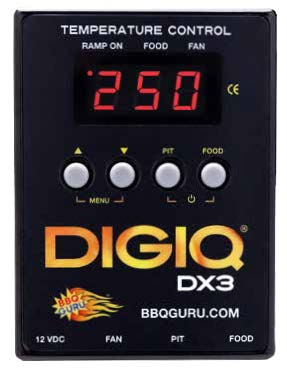 BBQ GURU Digi Q DX3 Set Temperatursteuerung für Weber und Keramikgrills