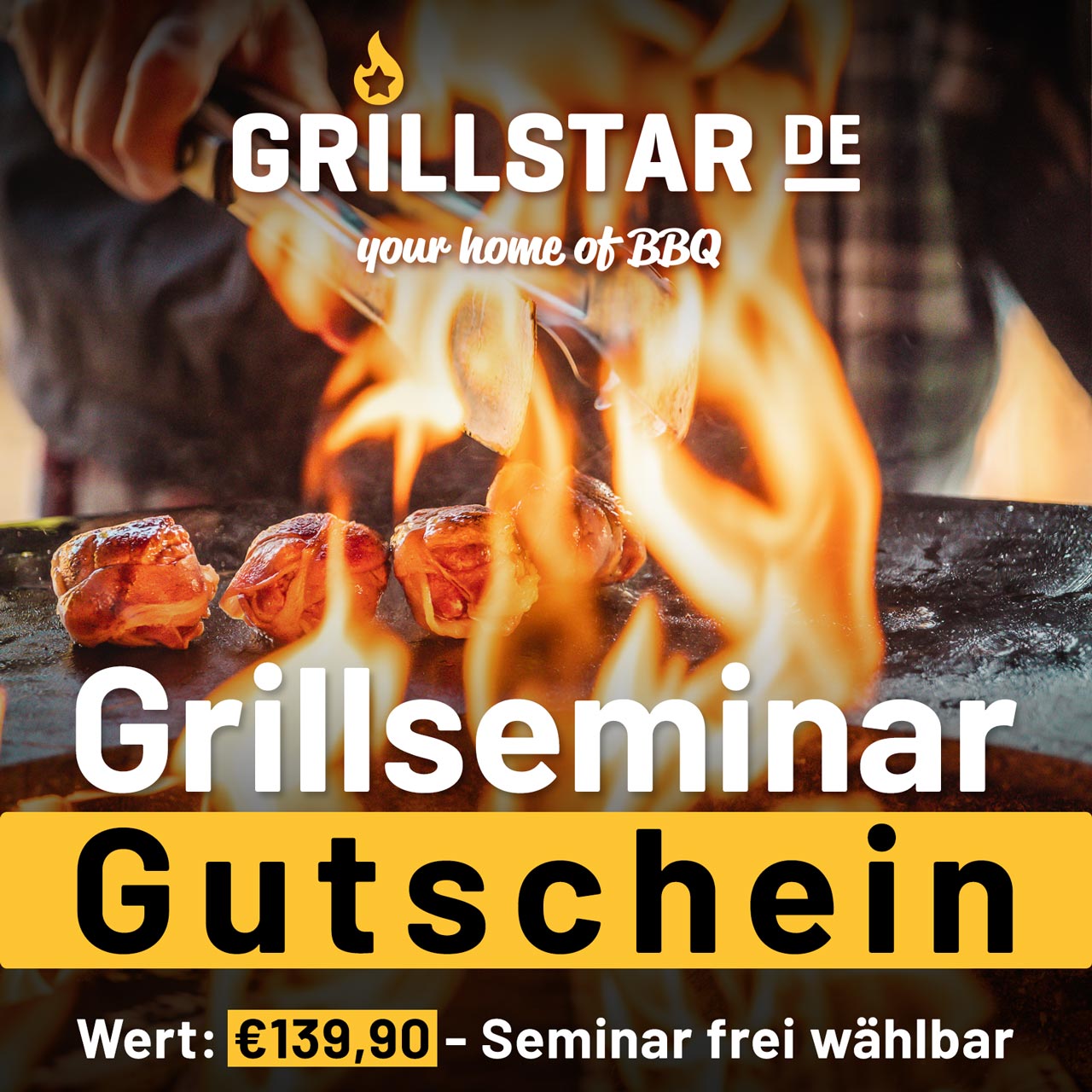 Grillseminar - Gutschein €139,90