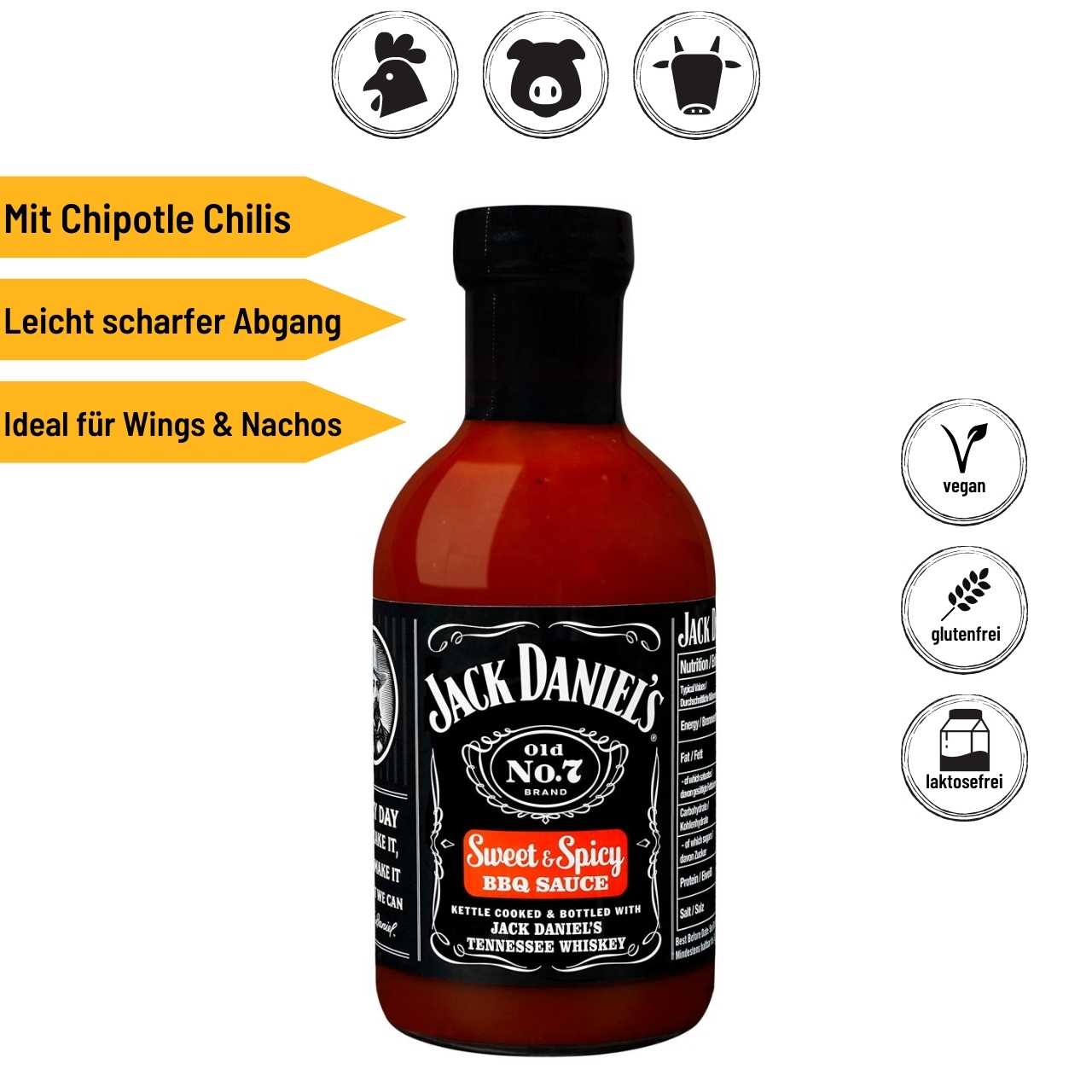 Jack Daniel's Sweet & Spicy BBQ Sauce