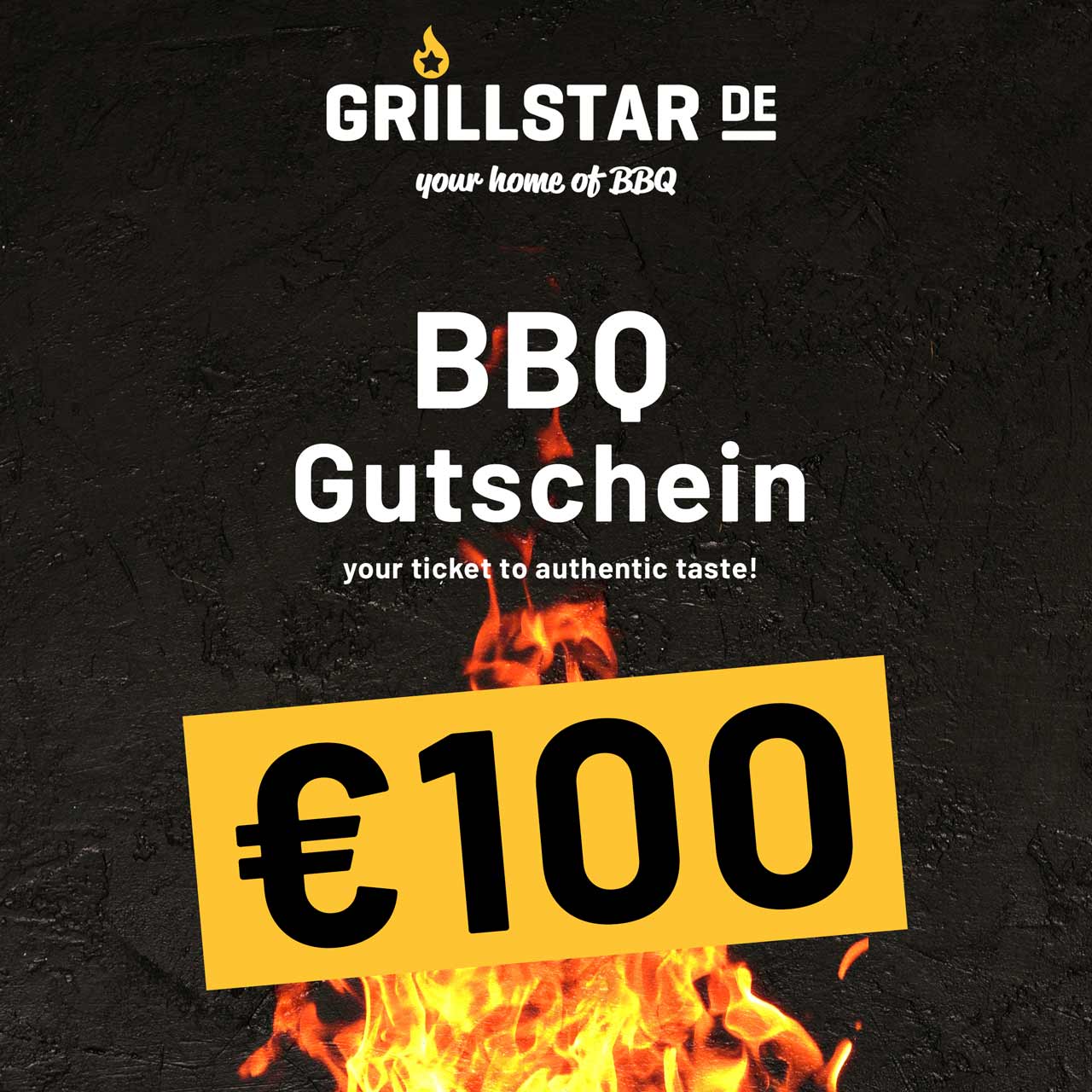 BBQ - Gutschein €100