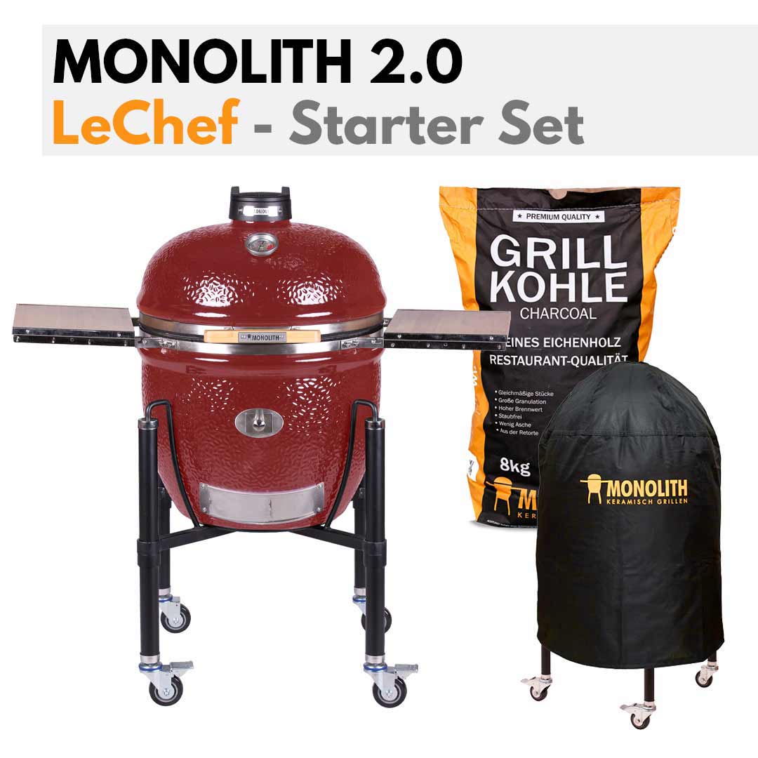 Monolith LeChef Pro Serie 2.0 - Starter Set, rot