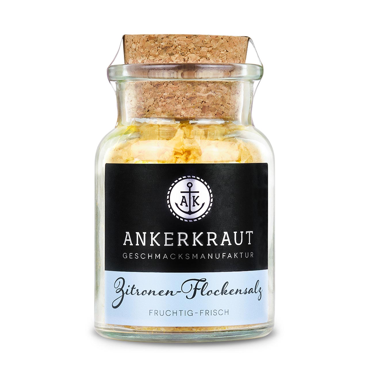 Ankerkraut Zitronen-Flockensalz, 100g Korkenglas