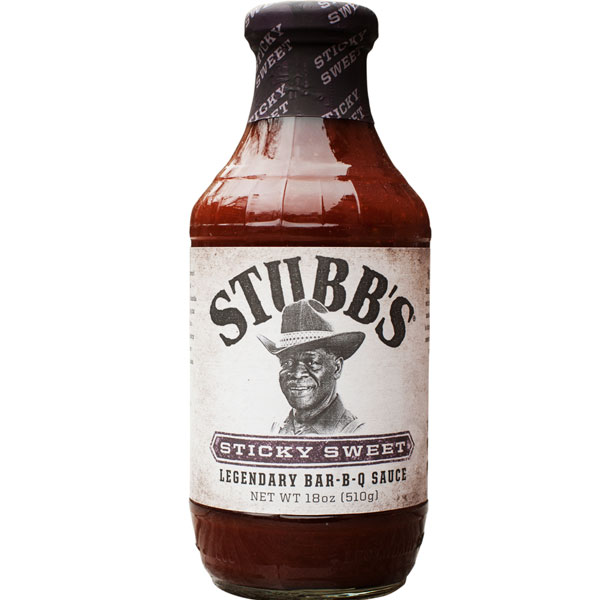Stubb's Sticky Sweet Bar-B-Q Sauce, 450ml