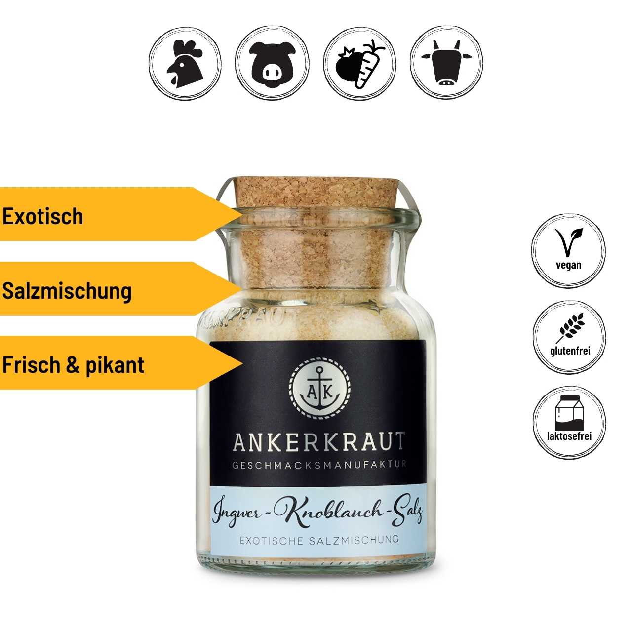 Ankerkraut Ingwer-Knoblauch-Salz