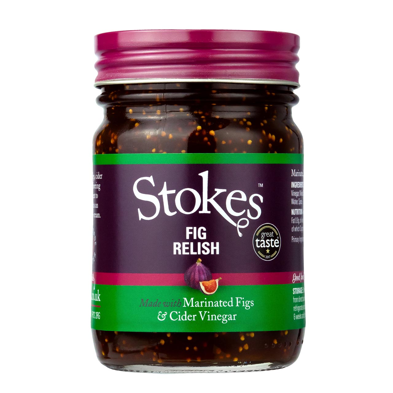 Stokes Sauces Fig Relish - 250g
