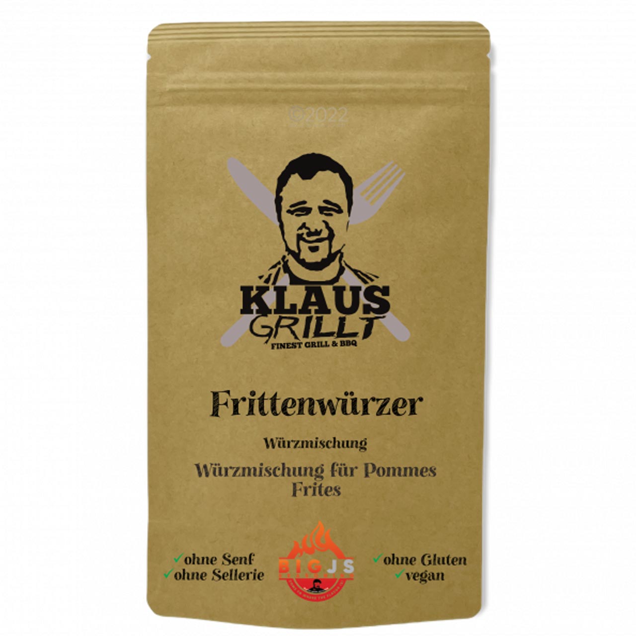 Klaus Grillt - Frittenwürzer 250 g Standbeutel
