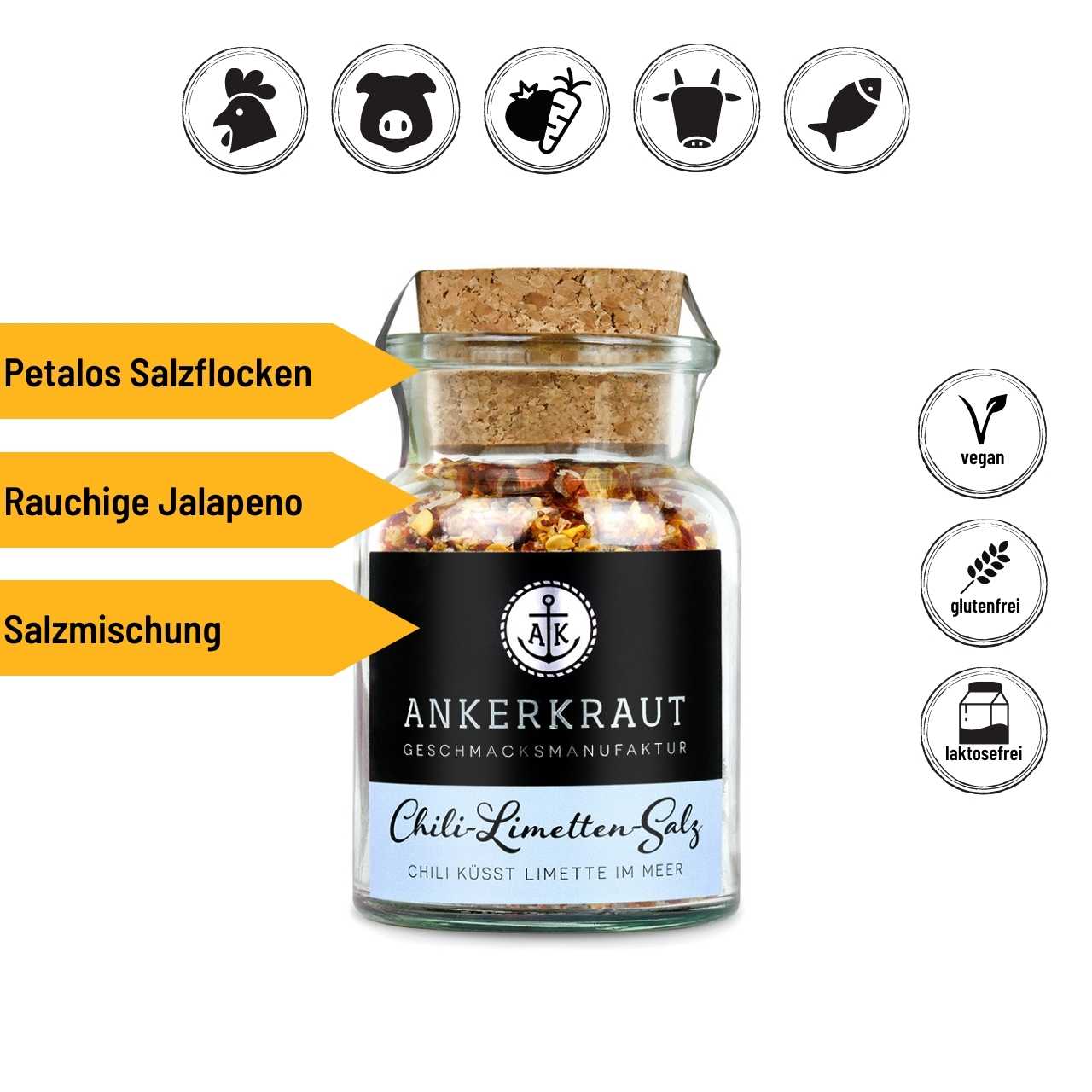 Ankerkraut Chili-Limetten-Salz
