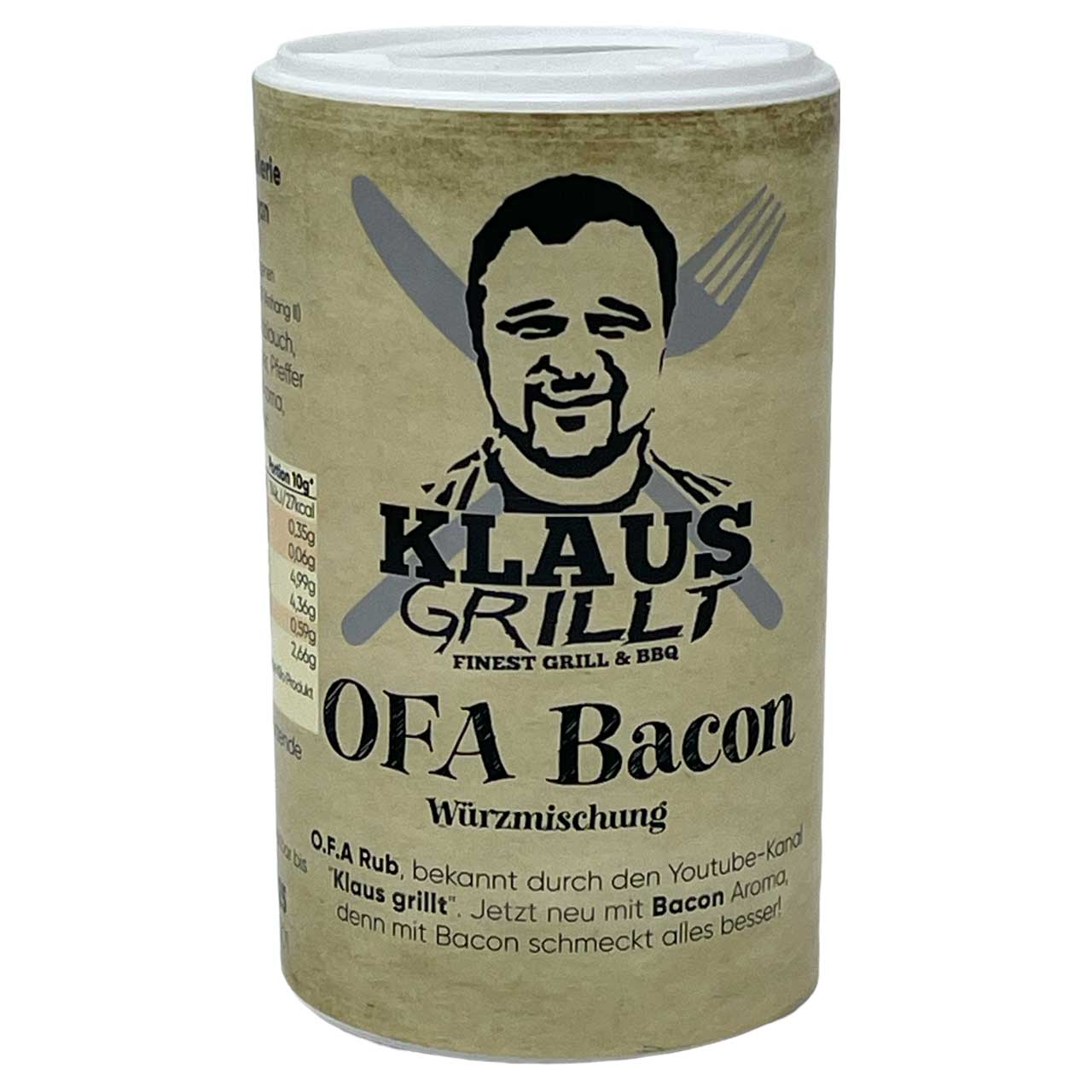 Klaus Grillt OFA Bacon, 100 g Streuer
