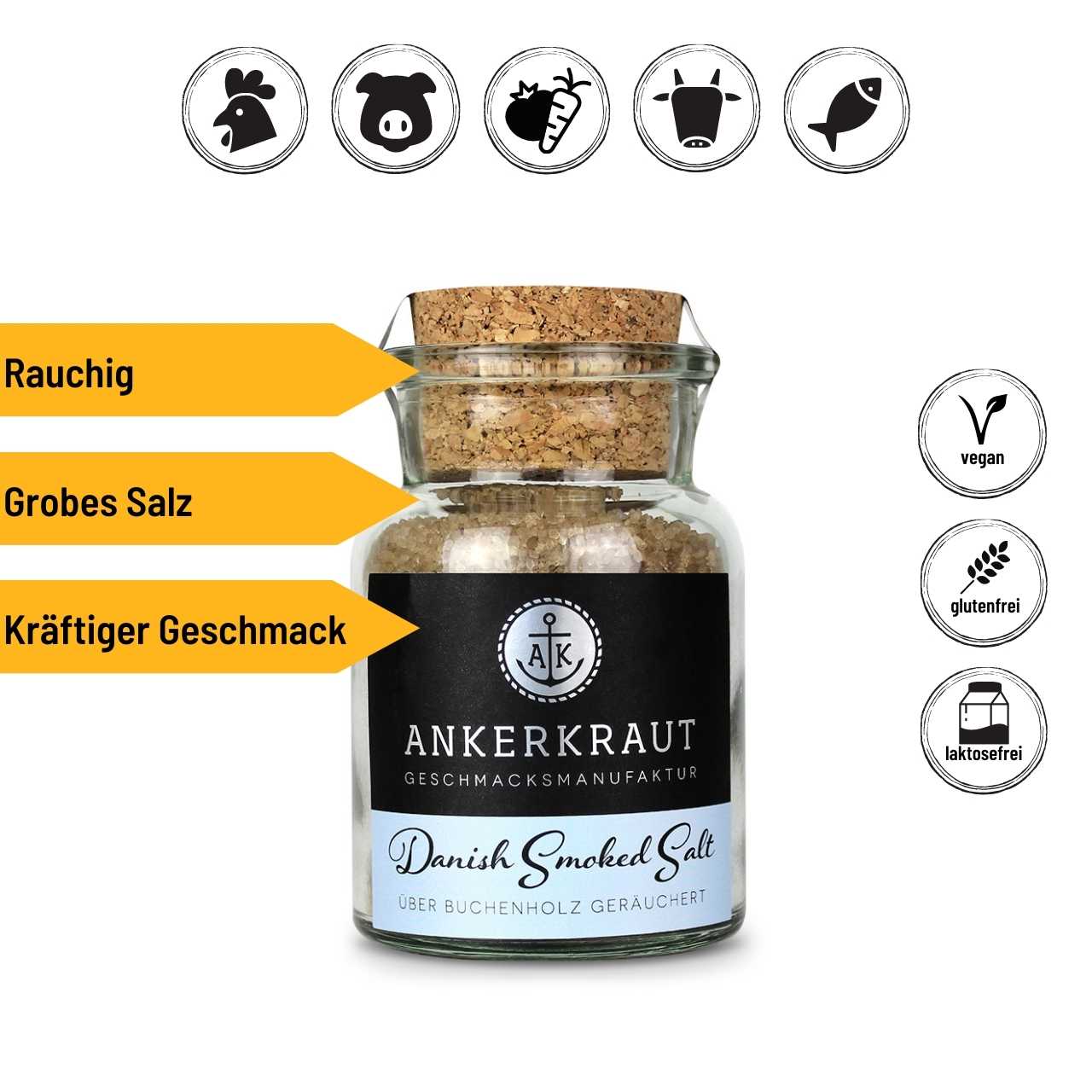 Ankerkraut Danish Smoked Salt